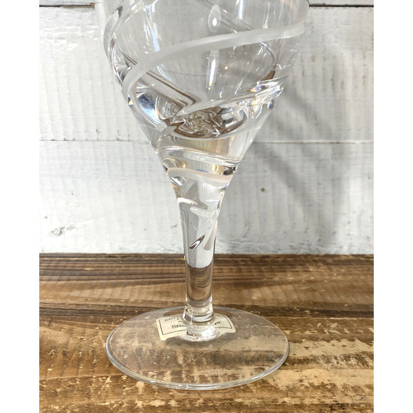 Miller Rogaska Crystal Odyssey Swirl Iced Tea Glass 8.5" Tall Replacement - Picture 6 of 12